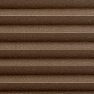 Jaluzea plisată dublă semitransparentă DISCO S-8161, accesorii albe/ maro/ gri antracit, țesătură cappuccino bej